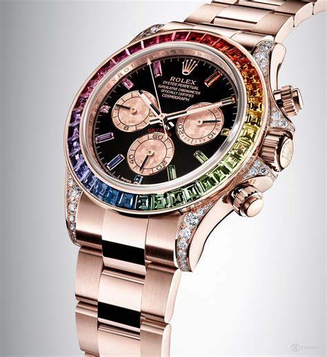 how much is a white face rainbow daytona rolex|Rolex 116595 rainbow price.